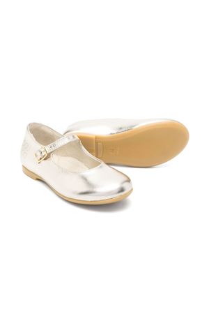 ballerina in pelle oro DOUUOD KIDS | IDEC473.